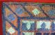 Stunning Antique American Folk Art Nouveau Geometric Design Hooked Rug Yqz Primitives photo 5