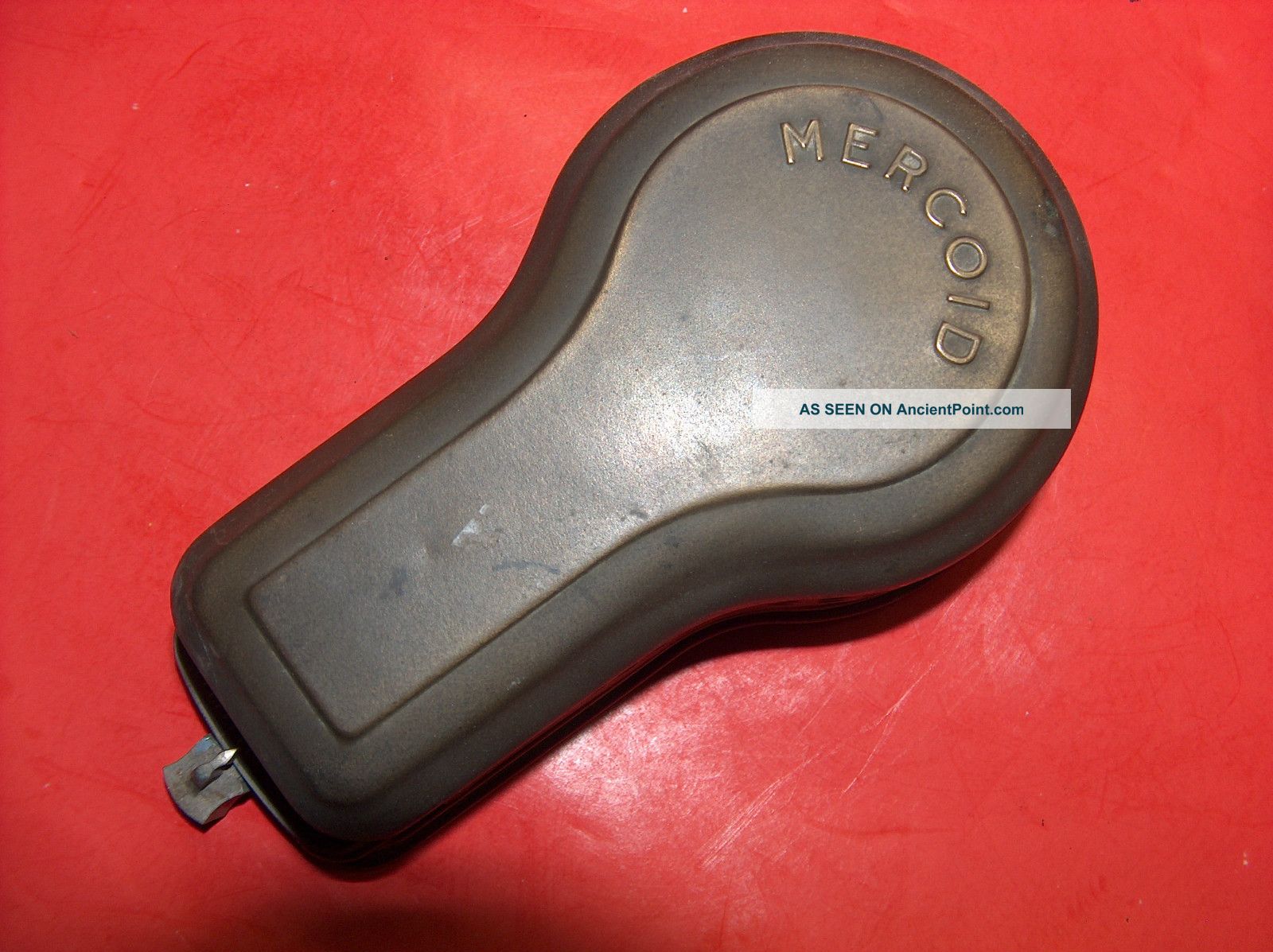 Vtg Old Federal Mercoid Heat Regulator Brass Machine Age Art Deco Thermostat Other photo