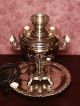 Vintage Russian Electric Samovar / Tea Urn With Tray From Tula Other photo 1