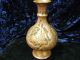 Antique Persian Ornate Detailed Copper Vase From The Massoume Mossadegh Estate Middle East photo 10