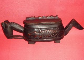 African Tribal Dogon Carved Box,  Sculpture,  Ethnographic Art,  Decor,  Collectible photo