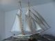 Finest Japanese Largest 2 Masted Sterling Silver Model Ship By Seki Japan W Box Other photo 3