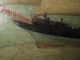 Attributed To Lai Fong Of Calcutta Antique Chinese Master Marine Oil Painting Model Ships photo 4
