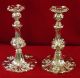 Wallace - Grand Pair 5 Branched Candelabrum,  Extra Heavy Robust Pattern Candlesticks & Candelabra photo 7