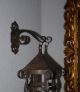 Toptop Quality Hand Wrought Iron Art Wall Hanging Lantern Chandeliers, Fixtures, Sconces photo 5
