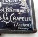 Vintage Sewing Pin Holder Card Germany German Old Neuss Brothers Aix La Chapelle Pin Cushions photo 2