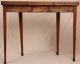 Fine Federal Neoclassical Satinwood Pembroke Antique Game Card Table C.  1800 - 20 1800-1899 photo 7