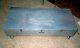 Aluminum Trunk Suitcase Coffee Table W/hairpin Fee.  Embossed Flower Accent On Top Post-1950 photo 6