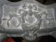 Antique Cast Wrought Iron Embossed Garden Planter Ribbons Vines Metalware photo 2