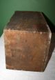 Pike’s Whetstones Are The Best Est.  1828 Wooden Crate Primitives photo 2
