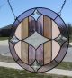 Pink - - - - Handmade Stained Glass Art Panel - - - 1940-Now photo 9