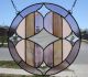 Pink - - - - Handmade Stained Glass Art Panel - - - 1940-Now photo 7