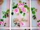 Shabby Romantic Hp Les Jolies Roses Vintage Window Painting Ooh La La P.  E.  P. Windows, Sashes & Locks photo 7