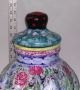 Huge Old Rare Hand Painted Folk Art Apothecary Candy Jar Primitives photo 10