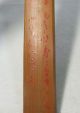 D671: Japanese Bamboo Ware Incense Stick Case With Sculpture Of Fat - Faced Woman Other photo 3