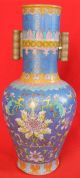 Ch ' Ing Dynasty Ch ' Ien Lung Fencai Vase Vases photo 2