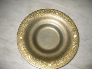Tiffany Studios New York Bronze Bowl Dish 9 