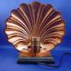 Antique Art Nouveau Peacock Metal Desk / Table Lamp - Art Deco Lamps photo 2