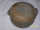 Up For Very Rare Large [stoneware Pot] & Lib 1850 Or Older Claw Handle Pots photo 2
