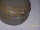 Up For Very Rare Large [stoneware Pot] & Lib 1850 Or Older Claw Handle Pots photo 3