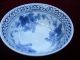 Vintage Chinese Or Japanese Blue & White Porcelain Bowl Grapes Design Signed Bowls photo 1