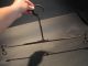 18th C Primitive Antique Wrought Forged Iron Fur Trade Gold Coin Scale Scales Primitives photo 5