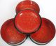 Antique Japanese Lacquer Jubako Bento - 4 Pc Meiji Era - Inlayed - Wajima Urushi - Rare Other photo 11