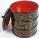 Antique Japanese Lacquer Jubako Bento - 4 Pc Meiji Era - Inlayed - Wajima Urushi - Rare Other photo 1