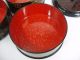 Antique Japanese Lacquer Jubako Bento - 4 Pc Meiji Era - Inlayed - Wajima Urushi - Rare Other photo 4