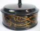 Antique Japanese Lacquer Jubako Bento - 4 Pc Meiji Era - Inlayed - Wajima Urushi - Rare Other photo 6