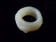 Chinese Old Jade Hand - Carved Bat Banzhi40 40 15mm23.  9g Rings photo 4