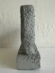 Wesley Lund Abstract Metal Mid Century Modern Brutalist Sculpture Candle Holder Mid-Century Modernism photo 3