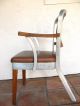 Shaw Walker Aluminum And Wood Armchair,  Early 1960 ' S Industrial Chair Post-1950 photo 10