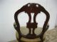 Vintage French Provincial Accent Arm Chair Tapestry Upholstery Ornate Carved Post-1950 photo 3