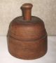 Old Antique Butter Press,  Solid Wood,  Collector ' S Item Primitives photo 3
