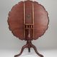 American Chippendale Period Mahogany Pie Crust Tea Table,  Poss.  Southern States Pre-1800 photo 3