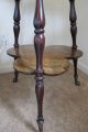 Fine Antique Clover Leaf Table With Turned Legs And Glass Marble Feet C1800s 1800-1899 photo 5