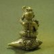 Kumanthong On Conch Wealth Rich Lucky Charm Thai Amulet Amulets photo 3