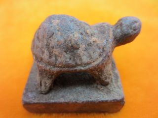 The Ancient Chinese Bronzes Classic Zodiac Turtle Seal Seal 1 photo