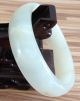 Tz205 60mm China Jade Bangle Chinese Hetian Natural Jade Bracelet Good Bracelets photo 1