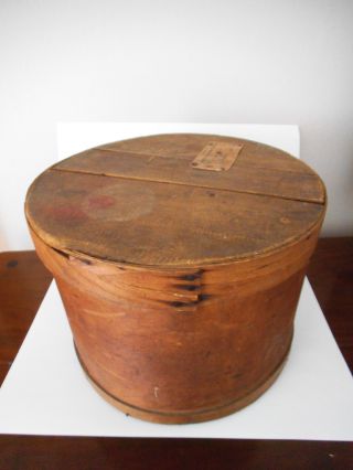 Antique Large Pantry Box With Label photo