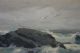 Vintage Orig Walter Bollendonk Rockport Ocean Seascape Oil Painting Nr Other photo 4