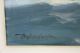 Vintage Orig Walter Bollendonk Rockport Ocean Seascape Oil Painting Nr Other photo 6