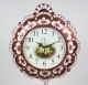 European Style Brown Metal+glass Diameter 21.  5cm Mute Decoration Wall Clock Clocks photo 1