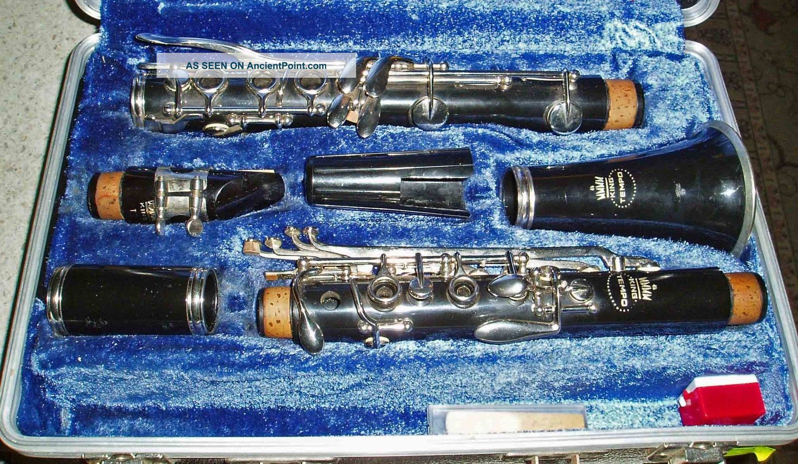 Vintage 80 ' S Germany King Tempo Student Clarinet Musical Instrument With Case Musical Instruments (Pre-1930) photo