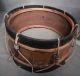 Antique Tin Wood Snare Drum American Eagle Painted Lithograph 1800s Percussion photo 1