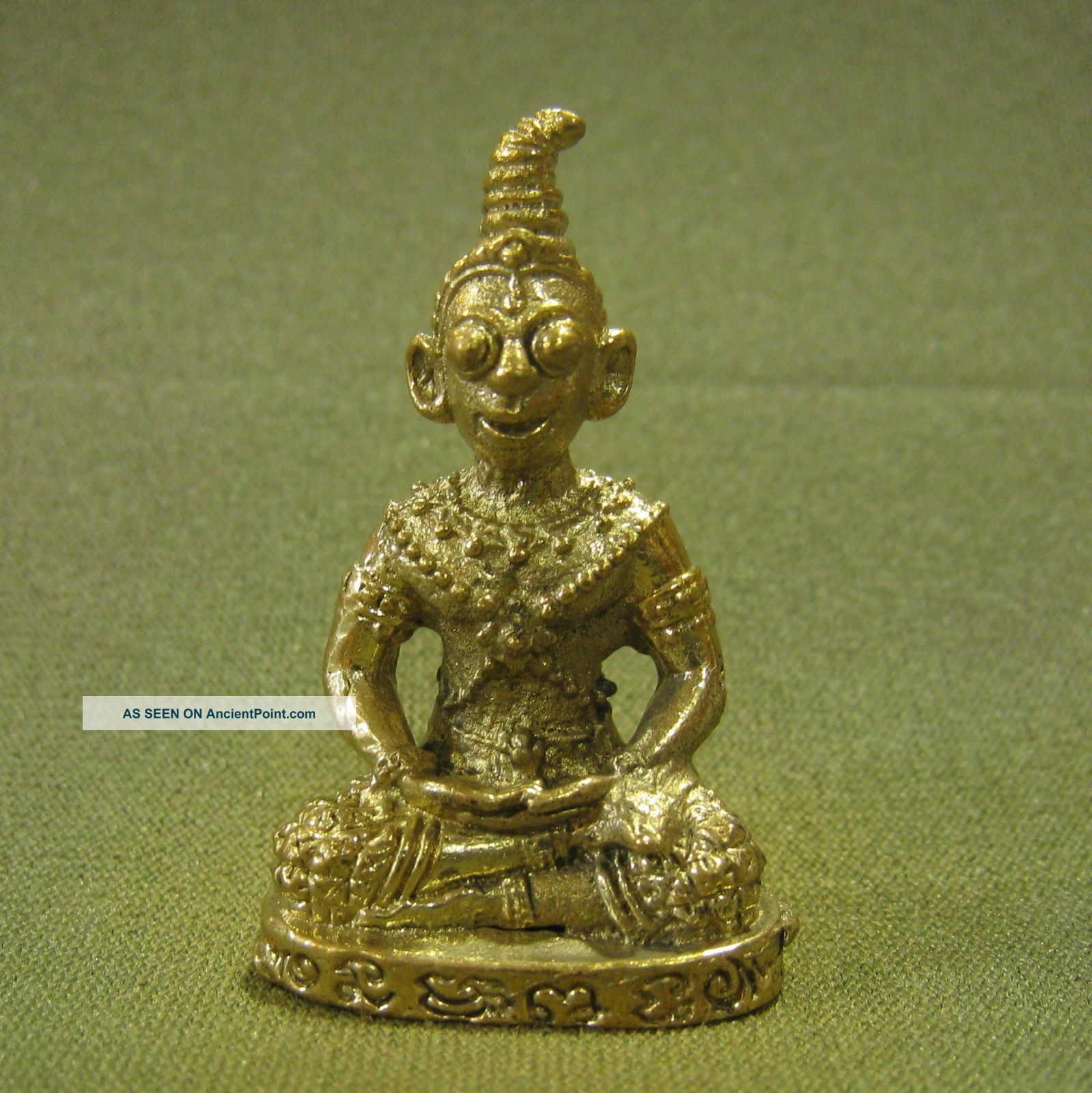 I - Ngang Love Rich Good Luck Happy Charm Thai Amulet Amulets photo