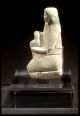 Rare Ancient Egyptian Painted Limestone Isis & Horus 1200bc New Kingdom Statue Egyptian photo 6