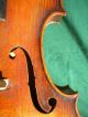 Old German Violin Branded Adolf Seidel 4/4 Highly Flamed Maple Back&sides C.  1920 String photo 9