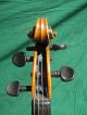 Old German Violin Branded Adolf Seidel 4/4 Highly Flamed Maple Back&sides C.  1920 String photo 5